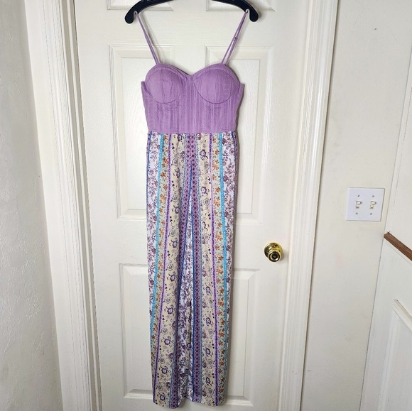 B*O*G Collective lavender jumpsuit - Picture 1 of 9